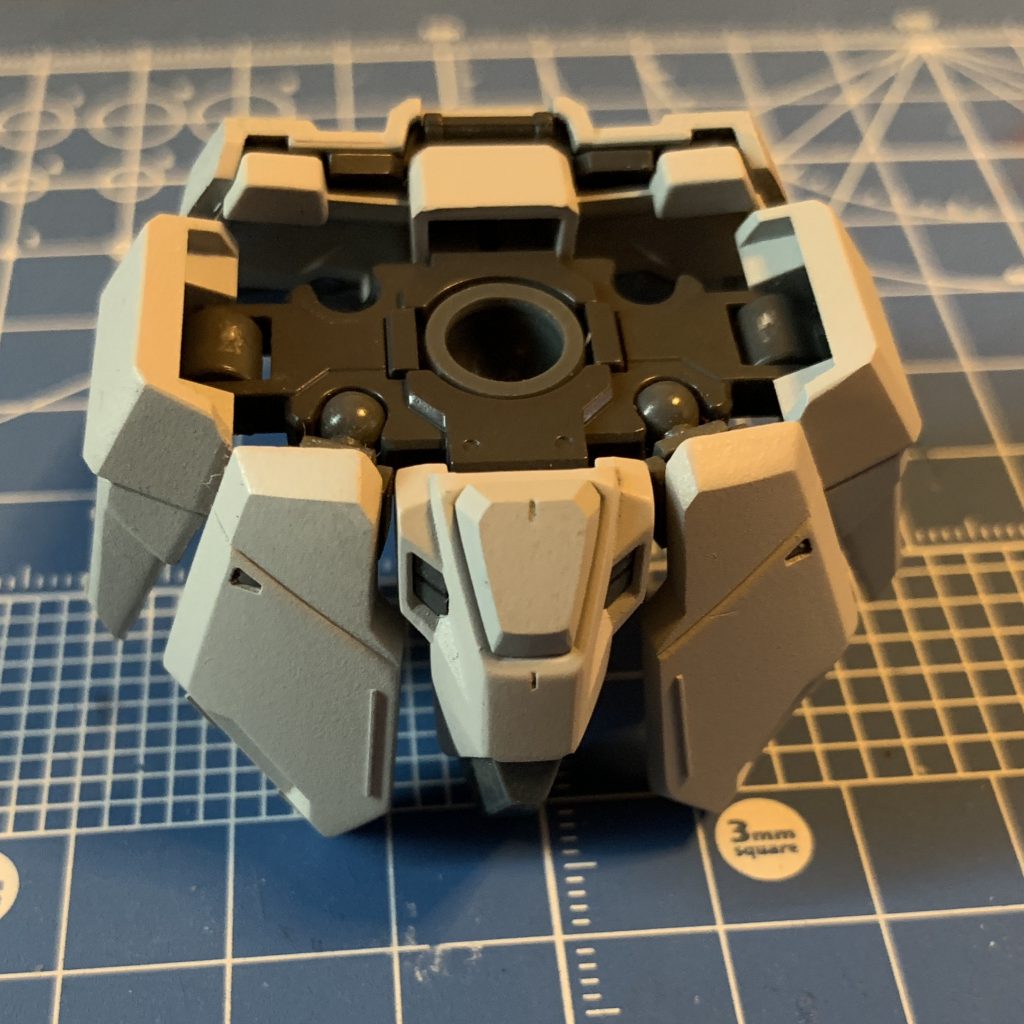 腰パーツはストライクとデュエルのミキシングをしましたが、改造なしで特に違和感なくつけられました。