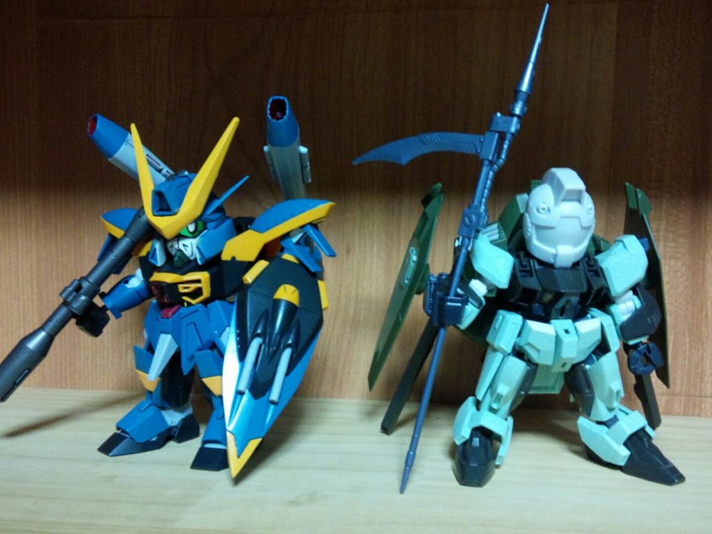 等身を他のに合わせるのに苦労しました(^^;)