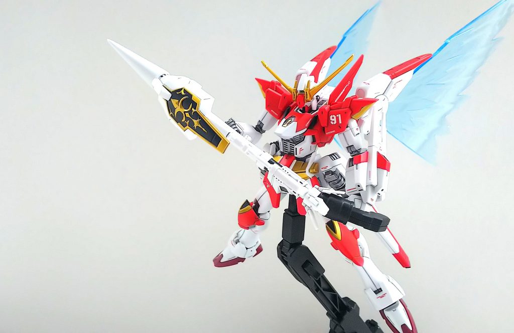 光の翼展開!
少し加工しそのまま装着できるようにしました!