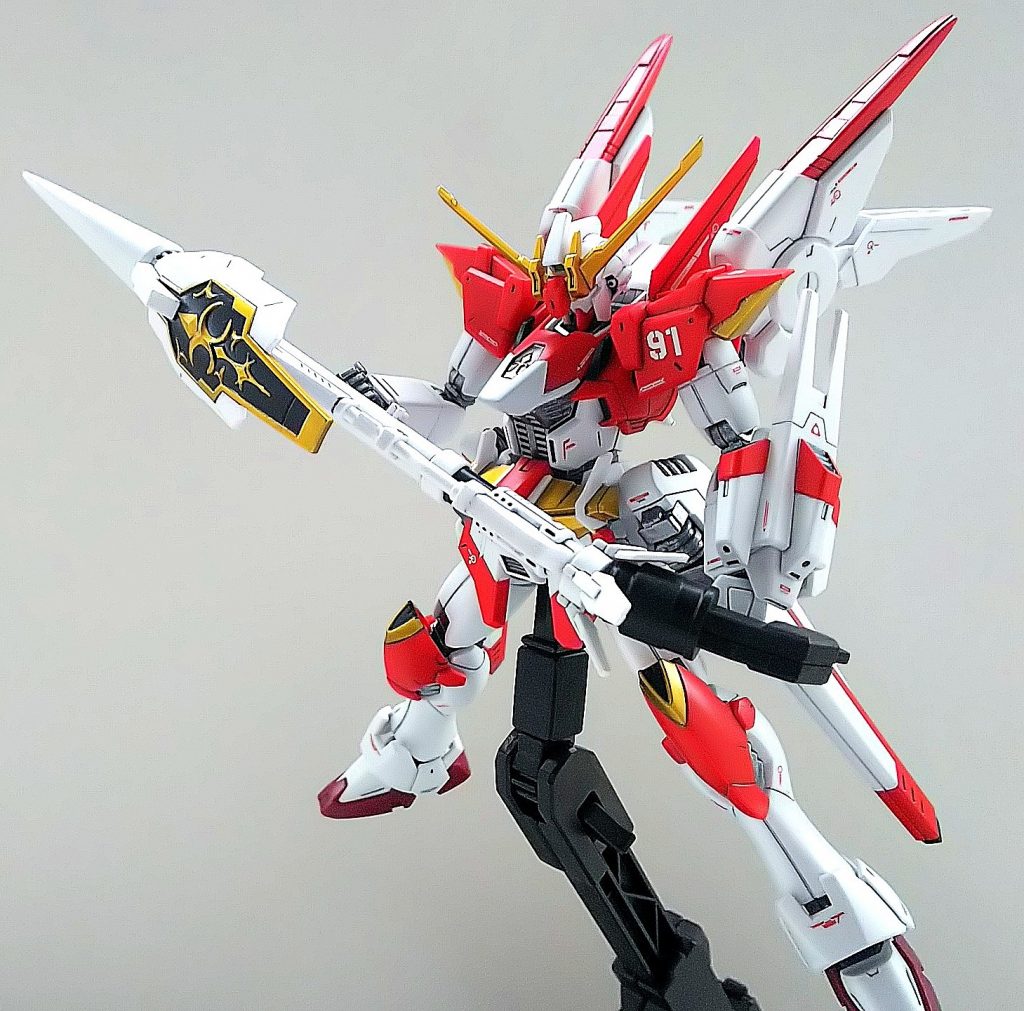 マッケンジー家の家宝
Mランス!持ち手のところは固定せず自由度を少し持たせて傾けれるようにしています!