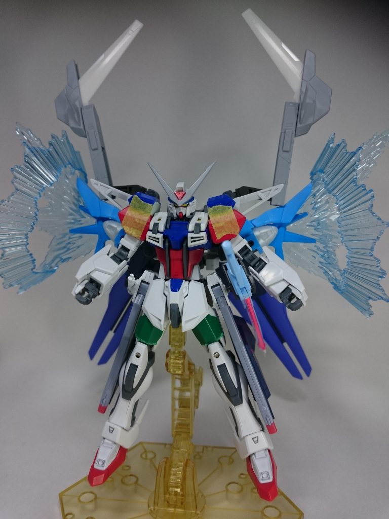 塗装前はこんな感じ
変更点は後ろのドラグーンを無くし
グレイダルファーとドルディーンを後ろに取り付けました