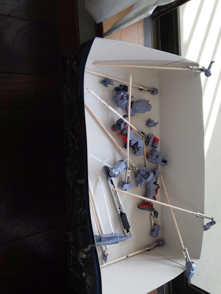 制作過程がグレー塗装時のものしかない
Orz