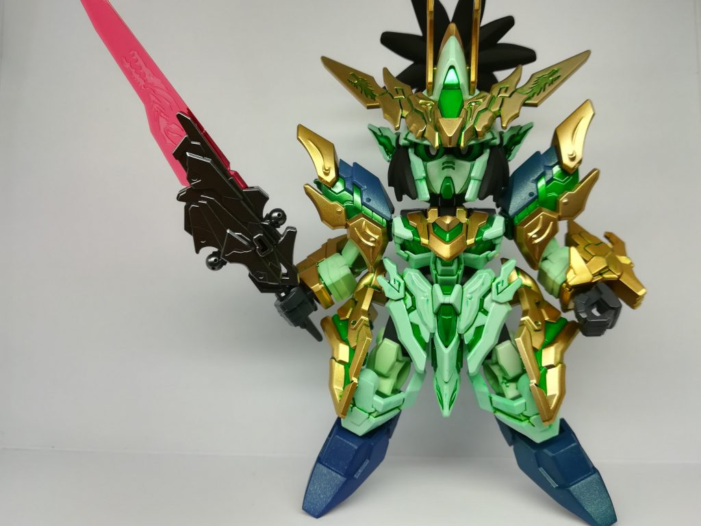 工作
①爪先の延長は私の好みです笑
②塗り分けの手間を省くため、肩上部のパーツを分割