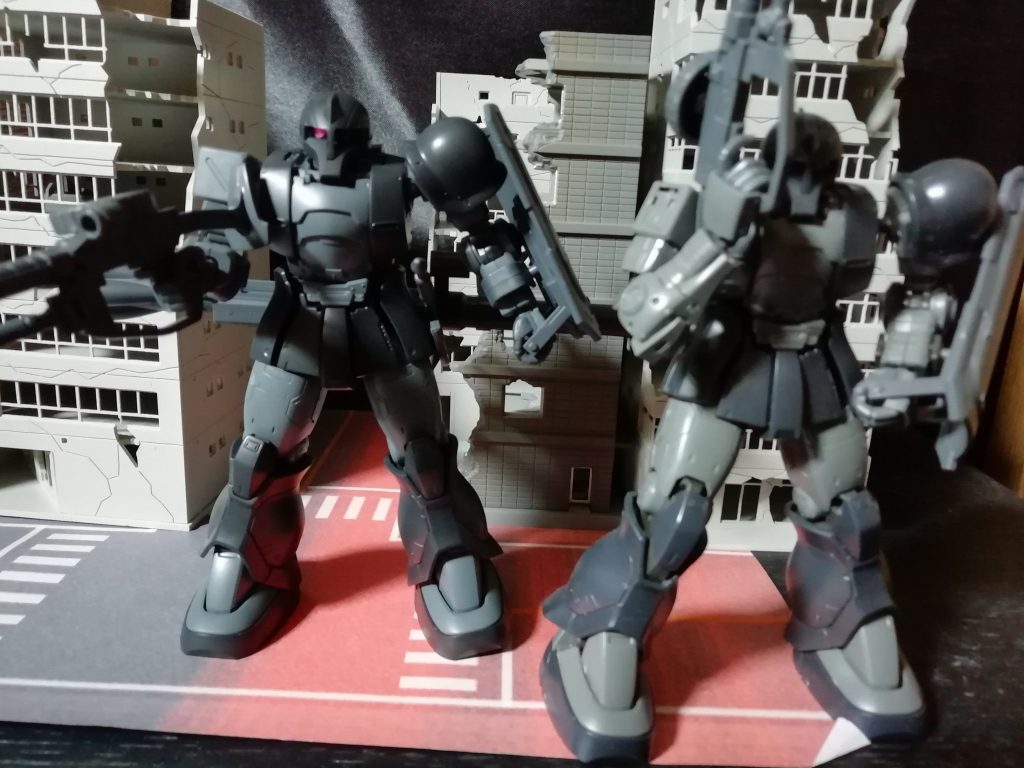 ザクⅠ　キシリア隊専用機　THE　ORIGIN–3枚目/制作者：新人メカニック