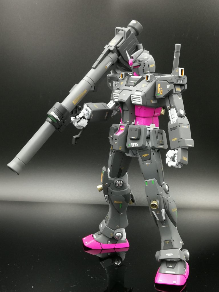 ·ハイパーバズーカ
ダブルバズーカにしたかったのですが、時間と持っていなかったので断念しました。