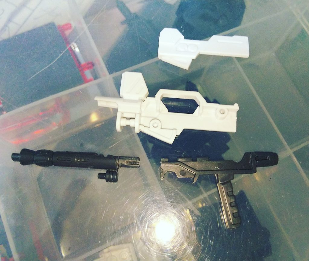 ライフルの後ハメ まあまあ簡単です腕の後ハメ撮り忘れました(;´д｀)