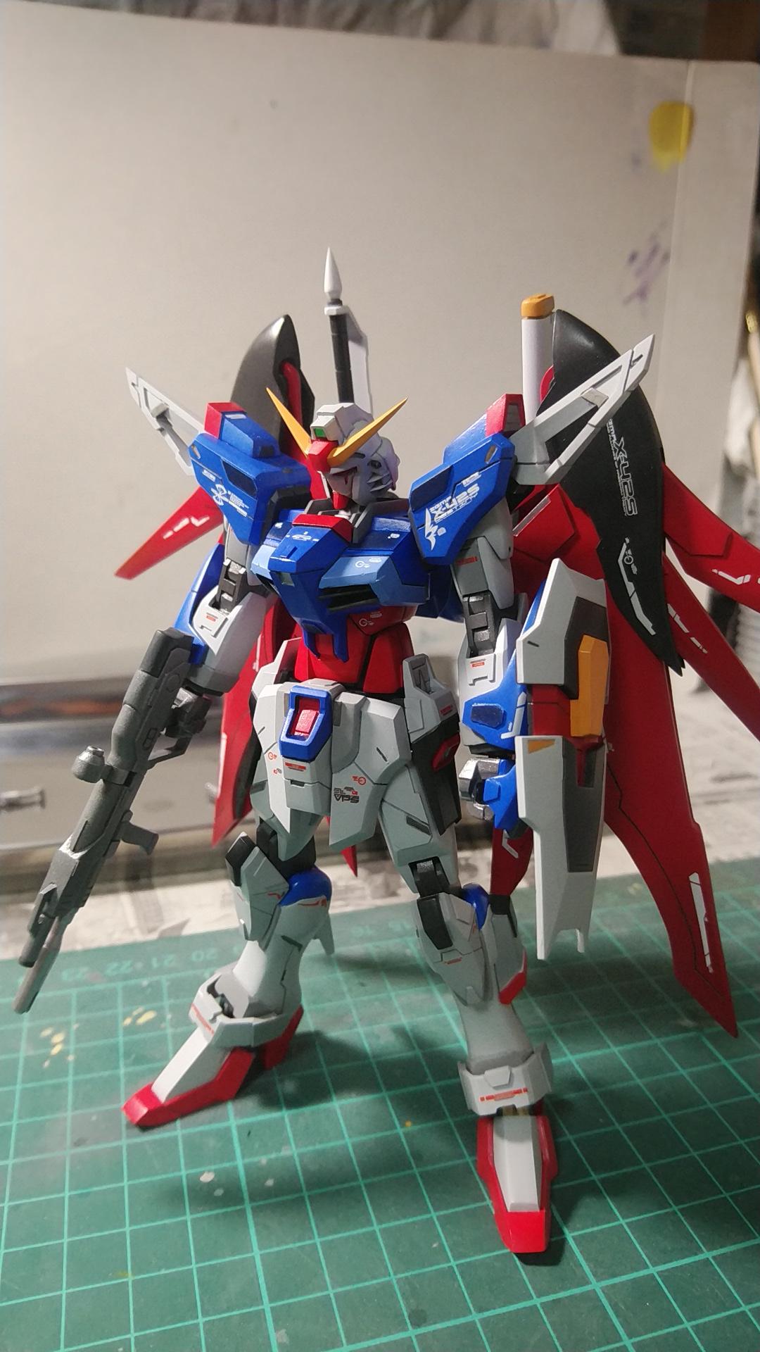 HG デスティニーガンダム｜しゆうさんのガンプラ作品｜GUNSTA（ガンスタ）