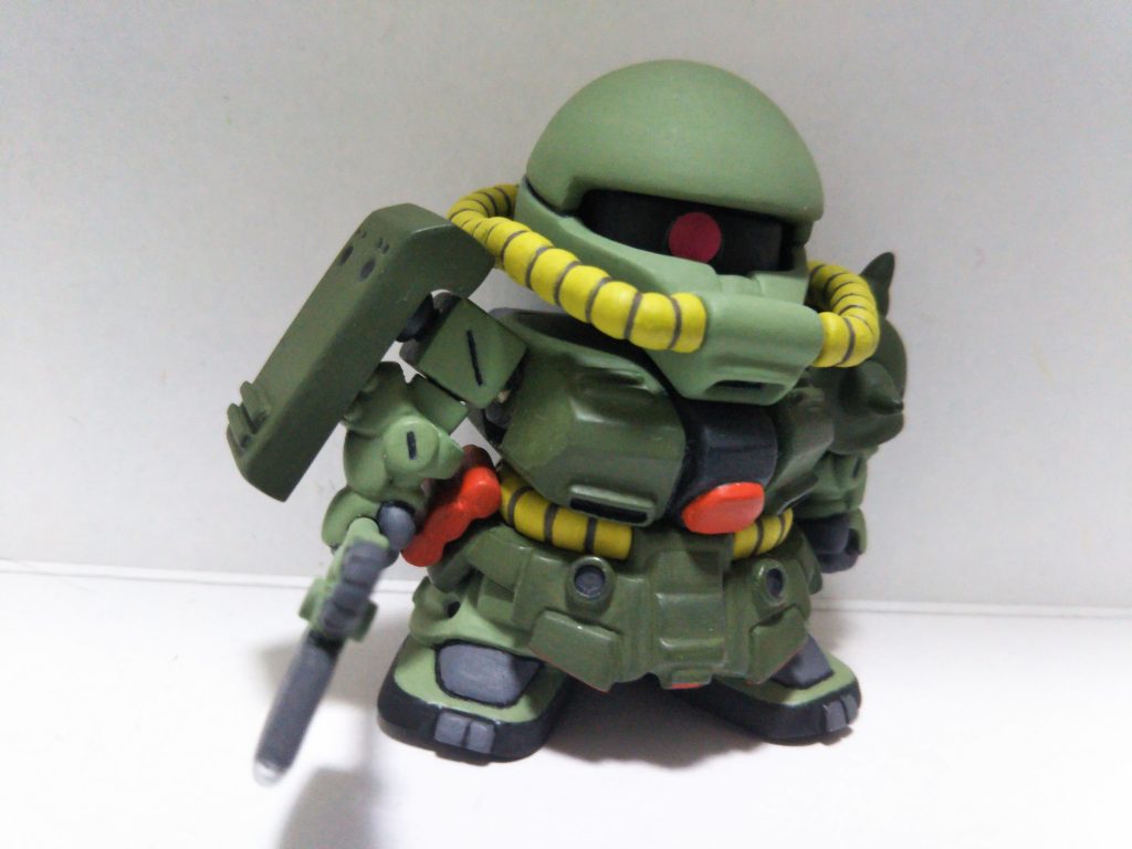 SD ザクⅡ FZ型 (ザクⅡ改)–4枚目/制作者：ムシキャノン