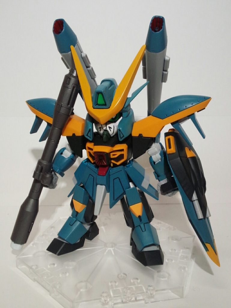 SDカラミティです。顔はBBブリッツを使ってます。ヤンキーっぽい顔です(笑)