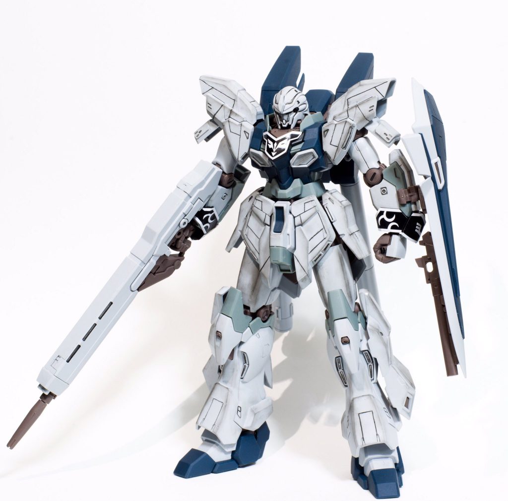 立ち姿
HG他の機体よりも大きくてちょうどいいサイズでなによりどんなポーズをさせてもカッコよく決まります!!
いやぁ好きですね~(笑)