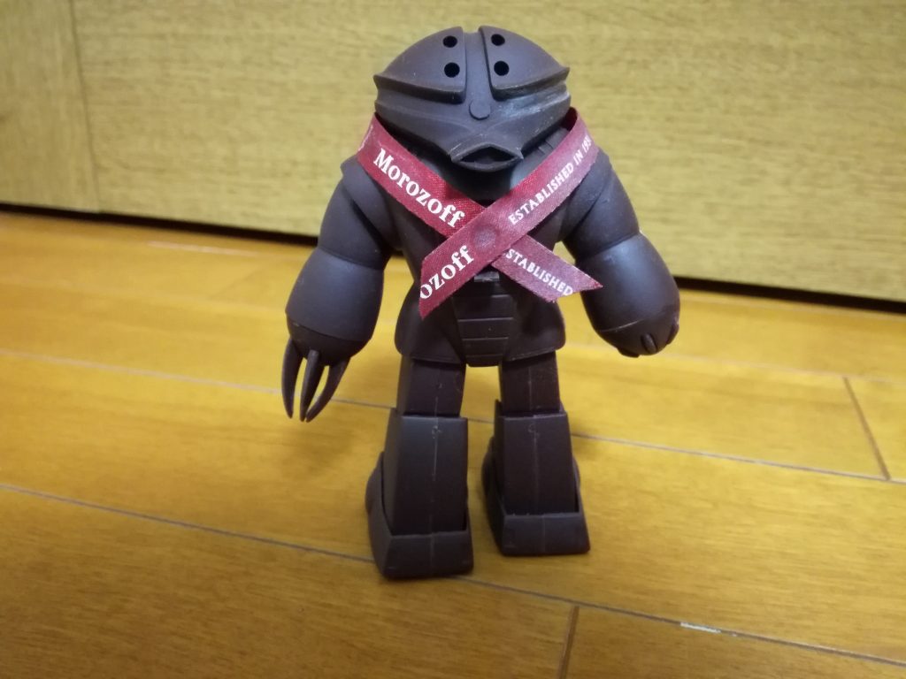 正面です。リボンは自宅にあったものを付けました