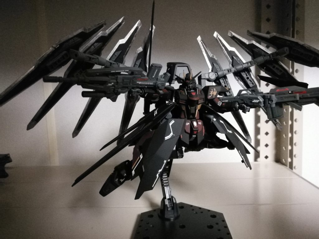 SEEDポーズもバッチリ。