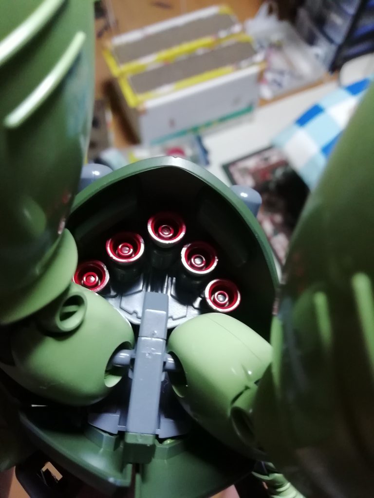 リックドムⅡ(ツヴァイ)ライトグリーンver–3枚目/制作者：新人メカニック