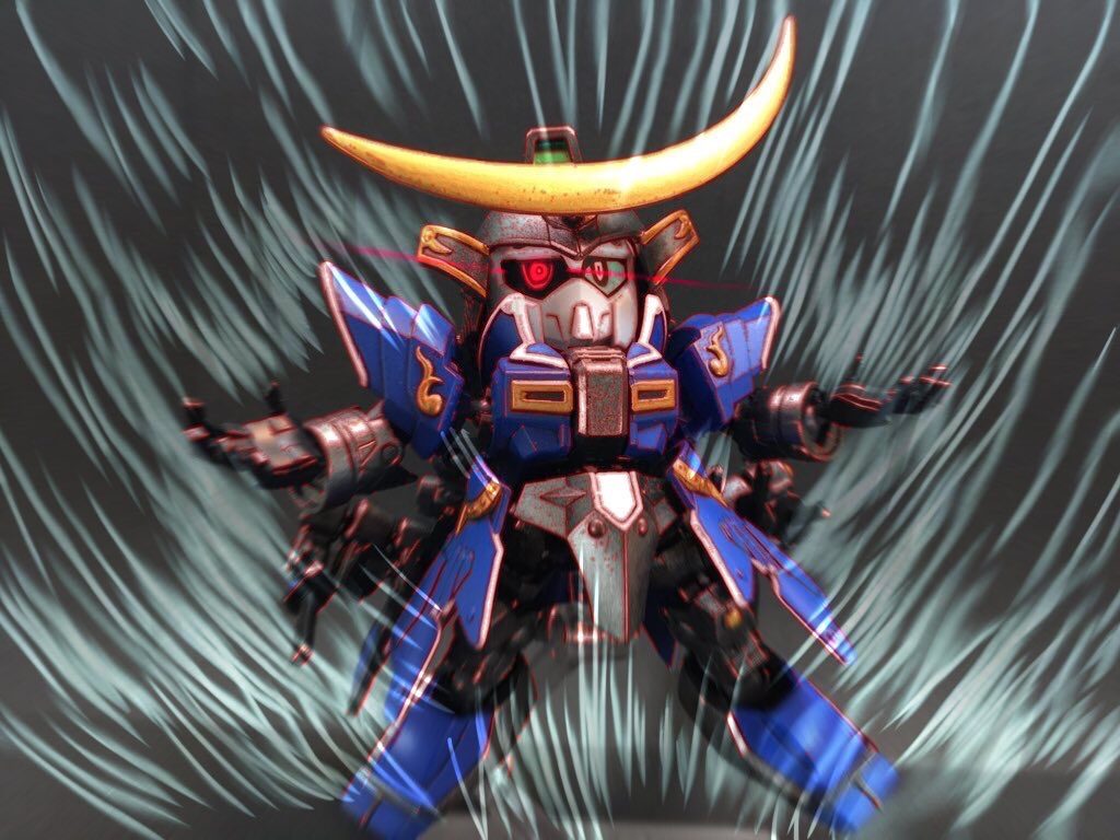 右眼に封印した雷龍の力を解き放つ時、伊達政宗ガンダムは変幻するッ!!