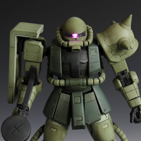 RG量産型ザク 電飾+簡単フィニッシュ