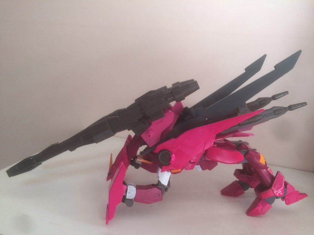 バルバトスアーマーを使ったのも相まってか
すごいトゲトゲしいビジュアルとなりましたw