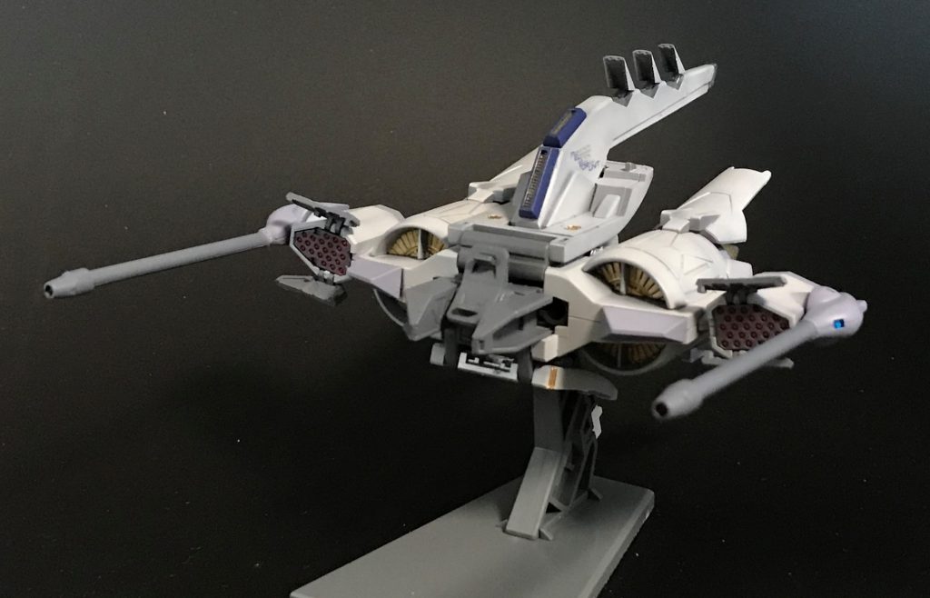 塗装まで終わらせた状態のミーティアユニット単体です。