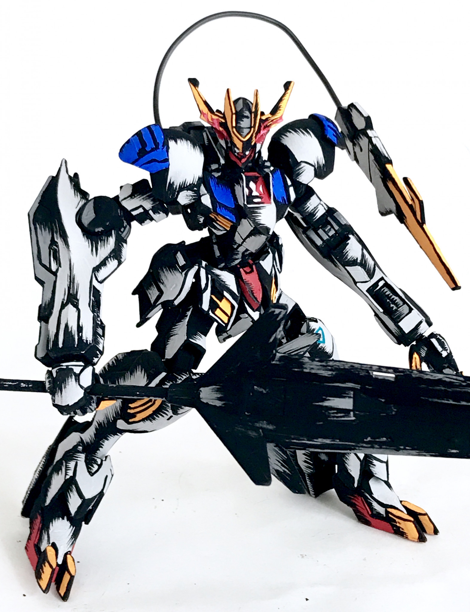 ガンダムバルバトスルプスレクス アメコミイラスト風 J Gunakaさんのガンプラ作品 Gunsta ガンスタ