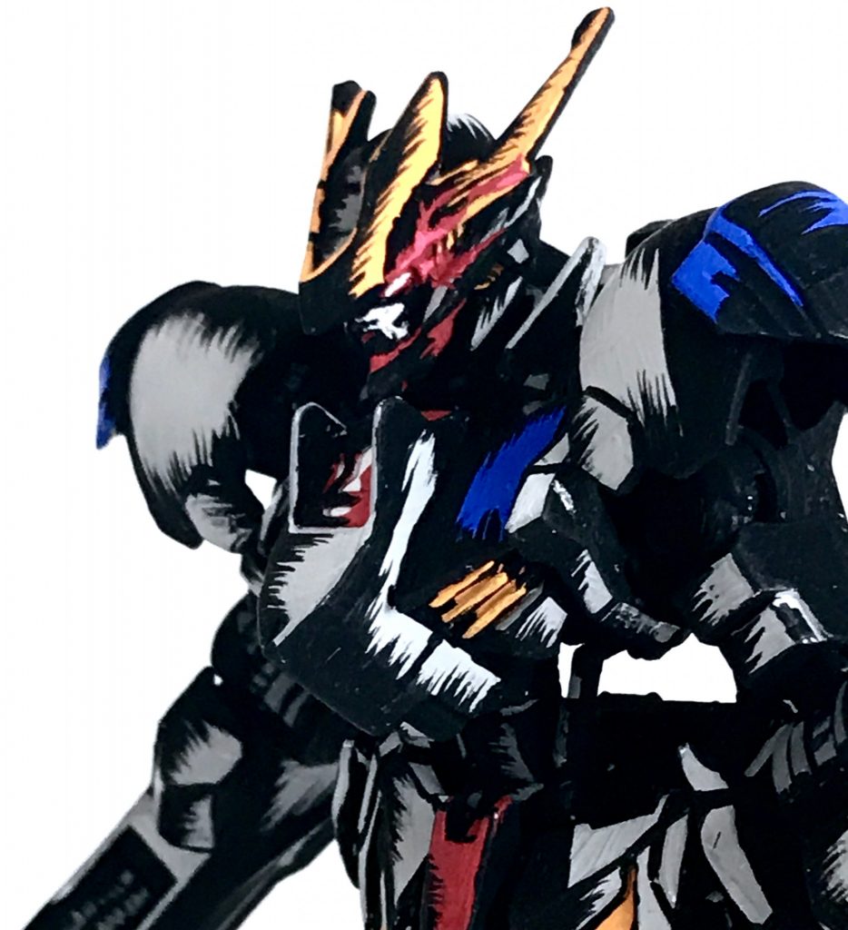 ガンダムバルバトスルプスレクス アメコミイラスト風–5枚目/制作者：@j_gunaka