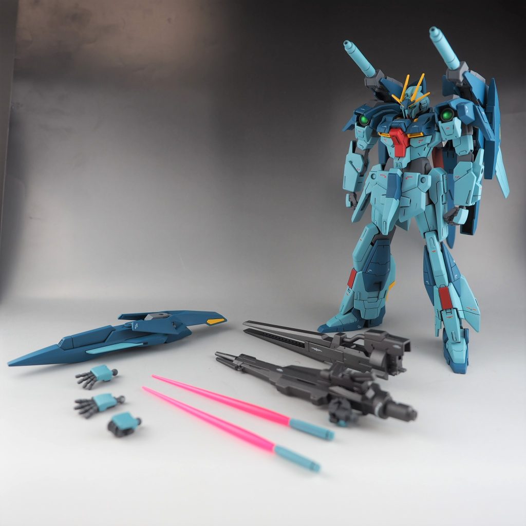 MG リガズィカスタム、リガズィ(逆襲のシャア) ガンダム 逆襲のシャア MSV」リ・ガズィ・カスタム、MGシリーズ