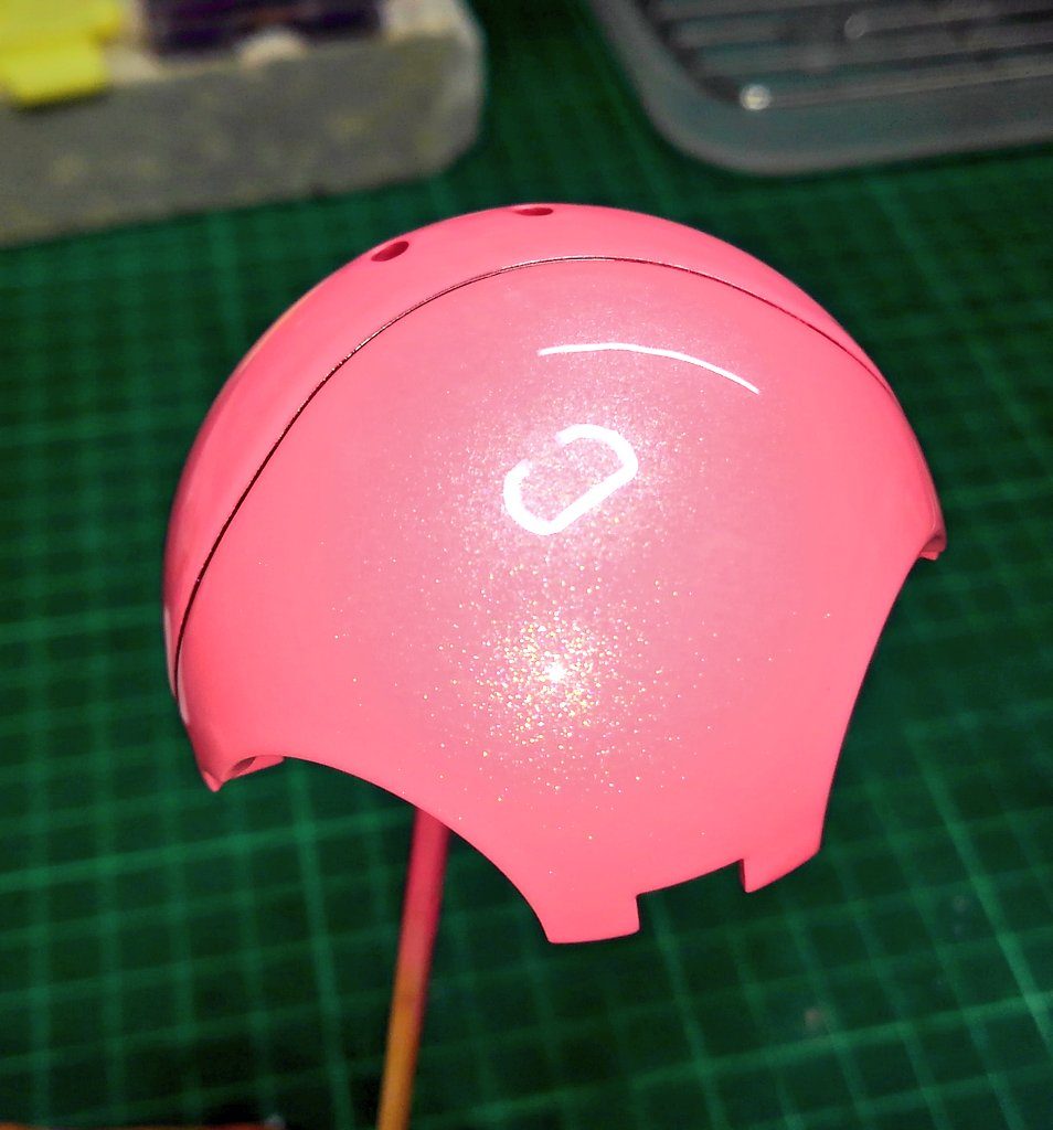 ウレタンクリアーをコート。