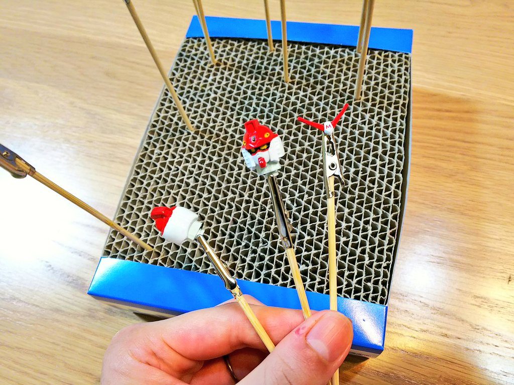 まずは製作意欲を出すために、お顔から(笑)
この時点では上手くいった♪と思ってました!