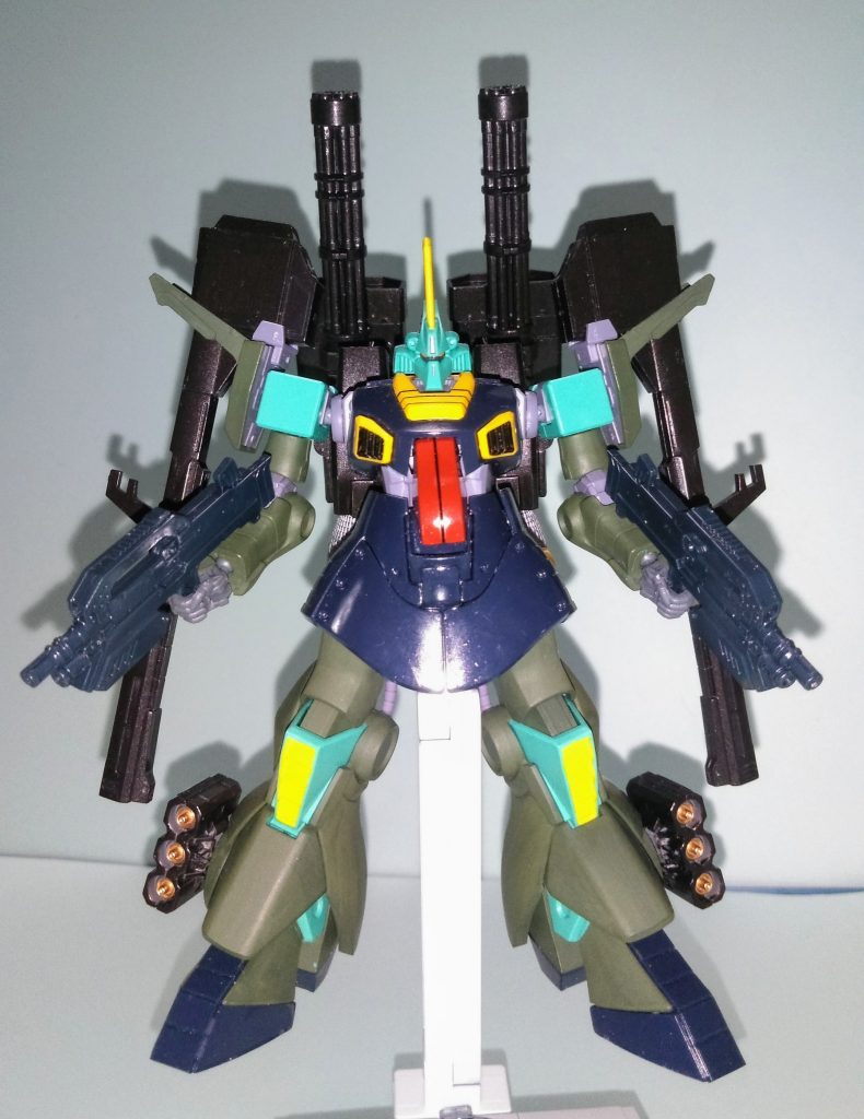 両肩にバズーカの左右対称からスタート