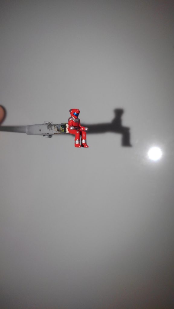 一応パイロットも塗ってはいます(絶対見ませんよねコレ)