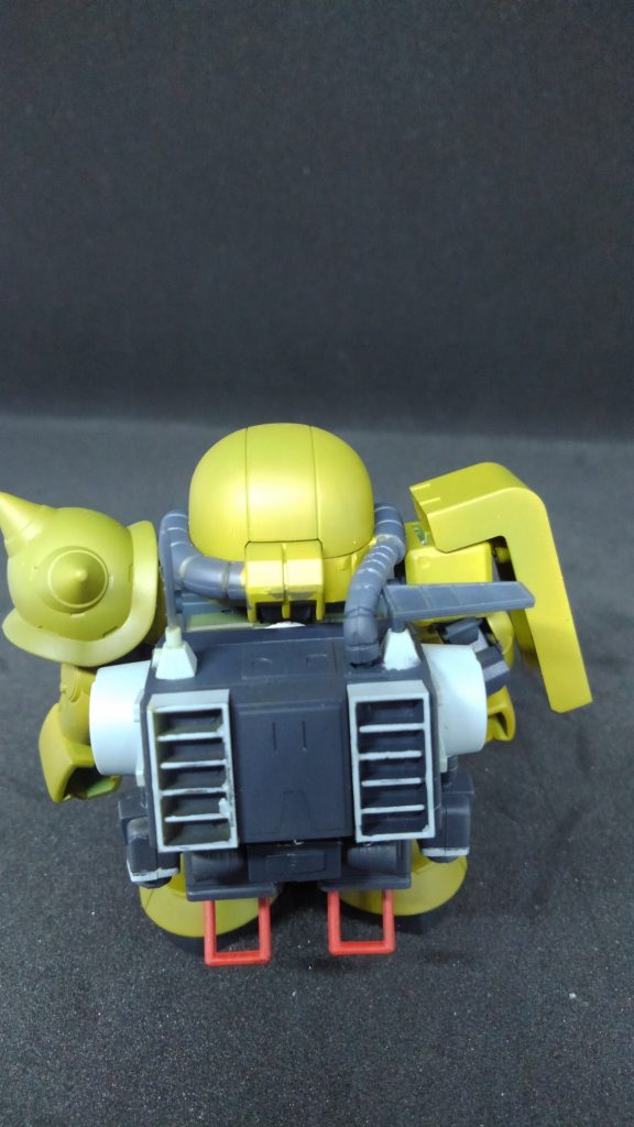 ジャンクパーツからパイプを作ってみましたが奇跡的に角度がジャストフィットしてくれました。