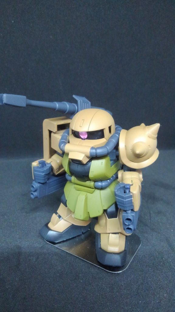 SD ＭＳ－０６ＣＫ　ザク　ハーフキャノン（クロスシルエット–3枚目/制作者：とむはち