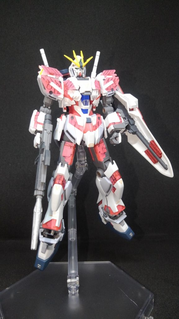 C装備全体
基本的には墨入れ、部分塗装、デカール張り、艶消しを行いました。