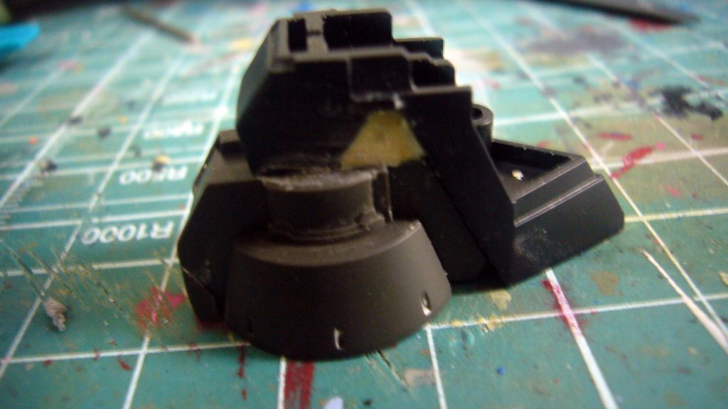 足首はリッターと地上型グレイズ組み合わせてます