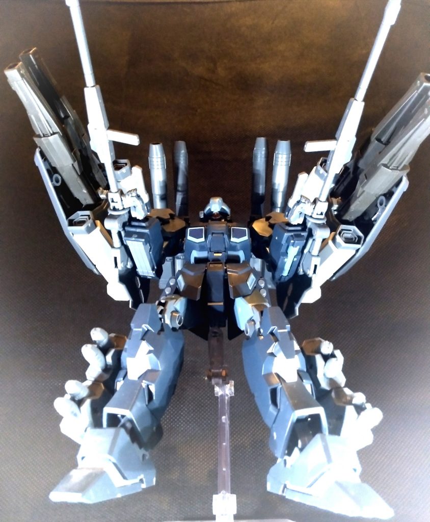 背面のキャノンも展開させてフルバースト!!
実態弾だらけのフルバーストが好き!!