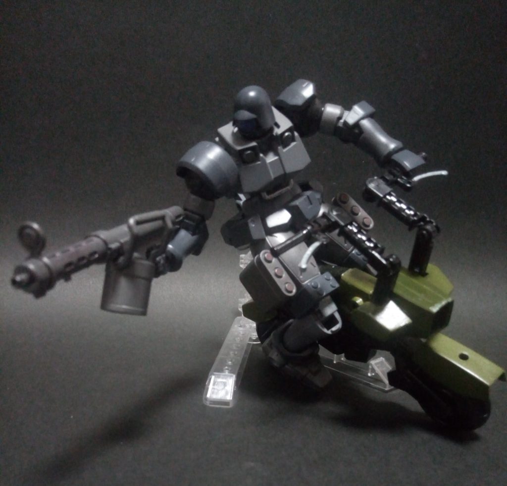 まるで偵察斥候任務中に交戦