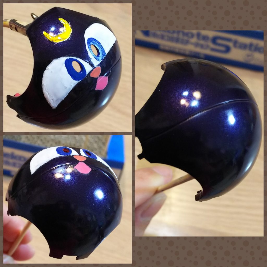 見よ!このまるでエアブラシ吹きっぱなしかのような筆跡のなさと艶!!
素晴らしい♪