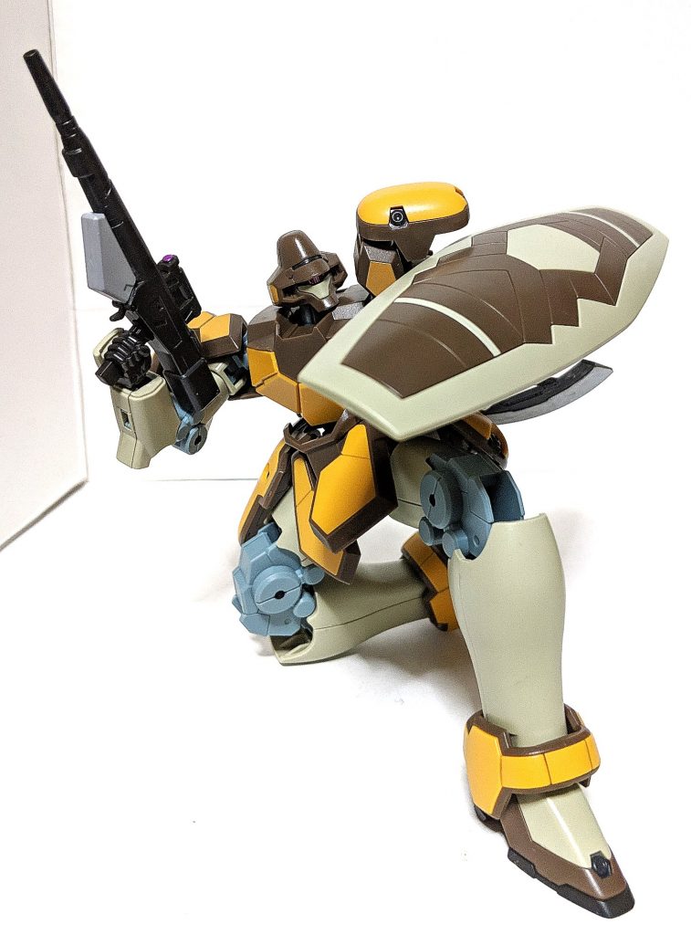 可動面もリーオーに劣る事の無い優秀な可動域になっています