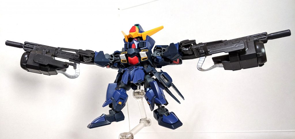 更にIフィールド・ランチャーは左右どちらでも装備ができるので遊びの幅もかなり広いです