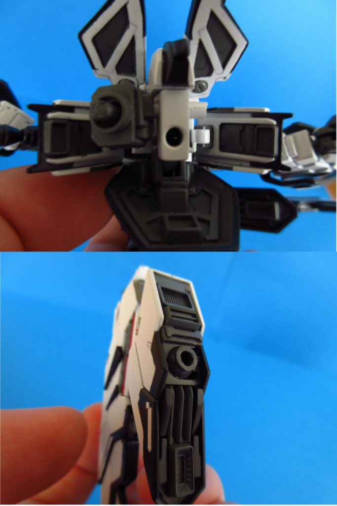 各アーマー裏のディテール追加。
羽の基部はバーニアやシイタケを詰めて情報量を増やしました。