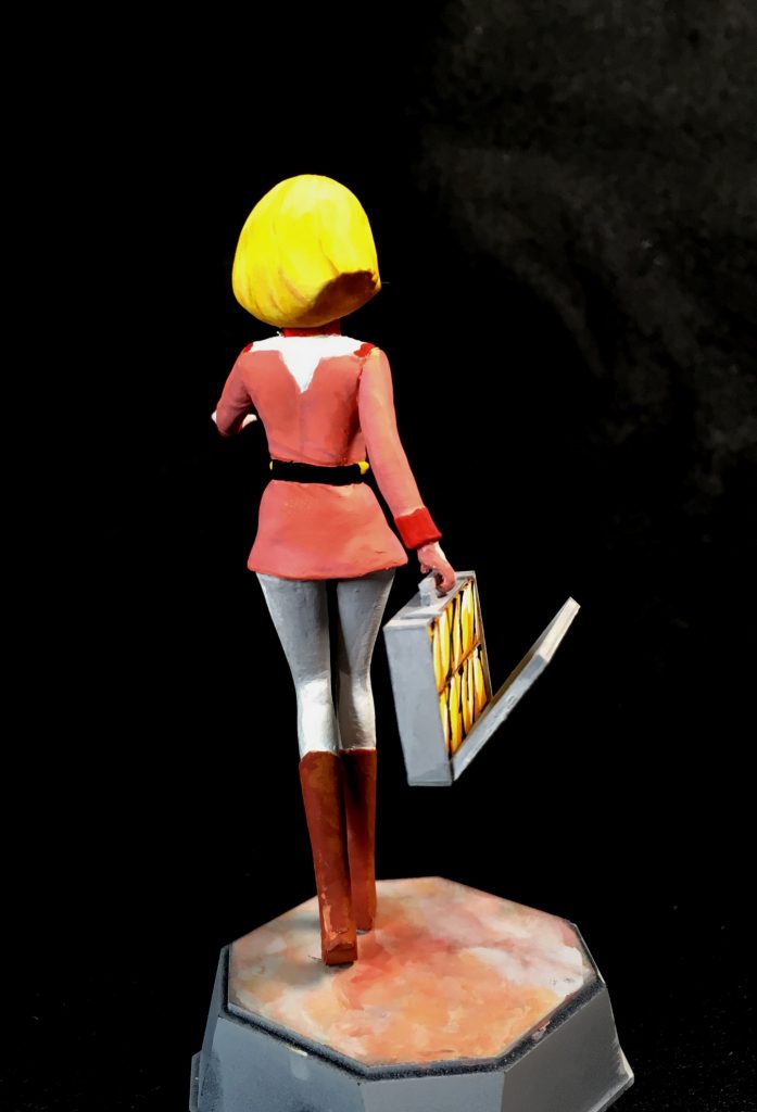 たくましい後ろ姿