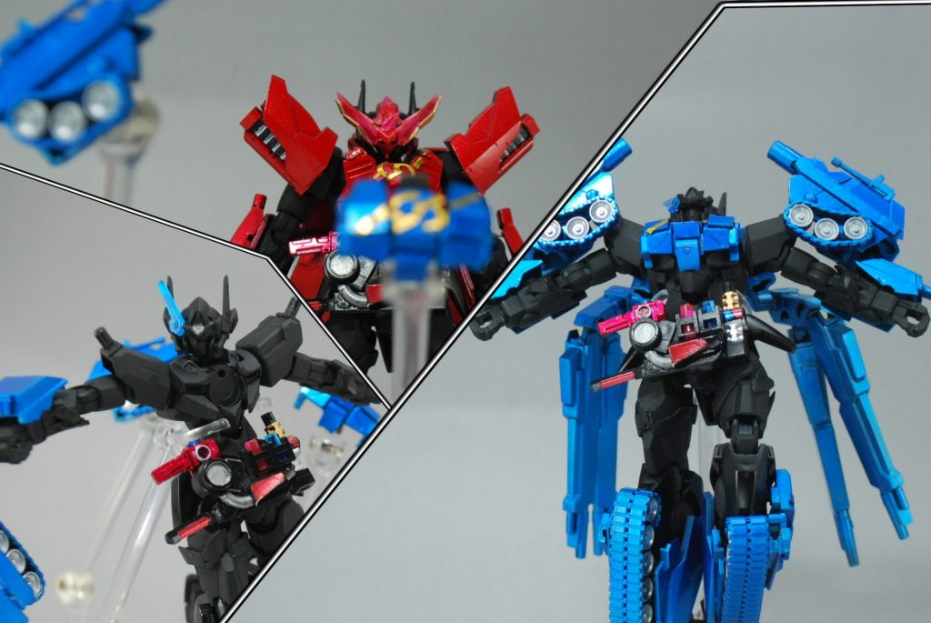 更に装甲チェンジで
『鋼鉄のブルーウォーリアー!』