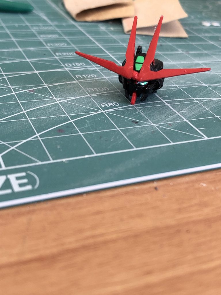 アンテナはレッドフレームのやつを二個繋げて作ってみました