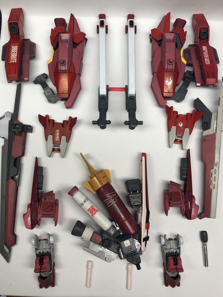 カトリーナに搭載している武装の数々です