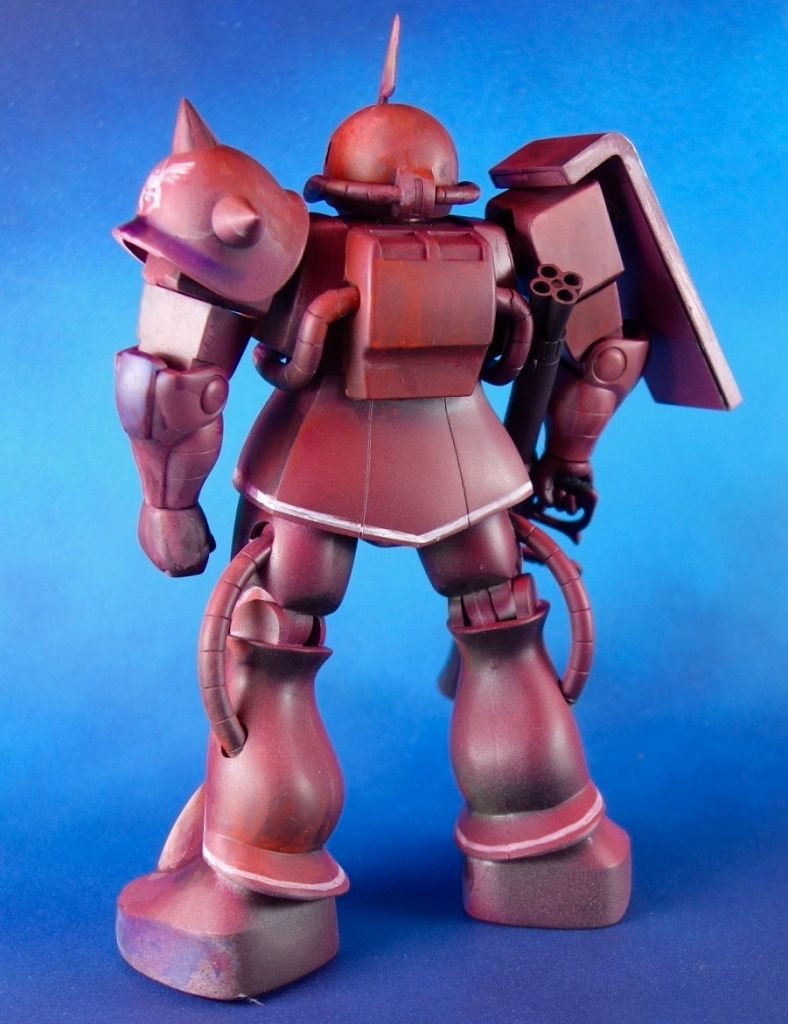 旧キット１／１００シャア専用ザクⅡ（MS-06S）–5枚目/制作者：@館長