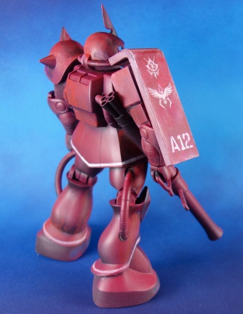 旧キット１／１００シャア専用ザクⅡ（MS-06S）–6枚目/制作者：@館長