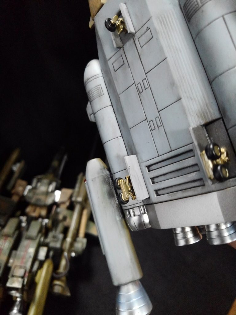 ギアの格納庫もそのままです( ´;ﾟ;∀;ﾟ;)