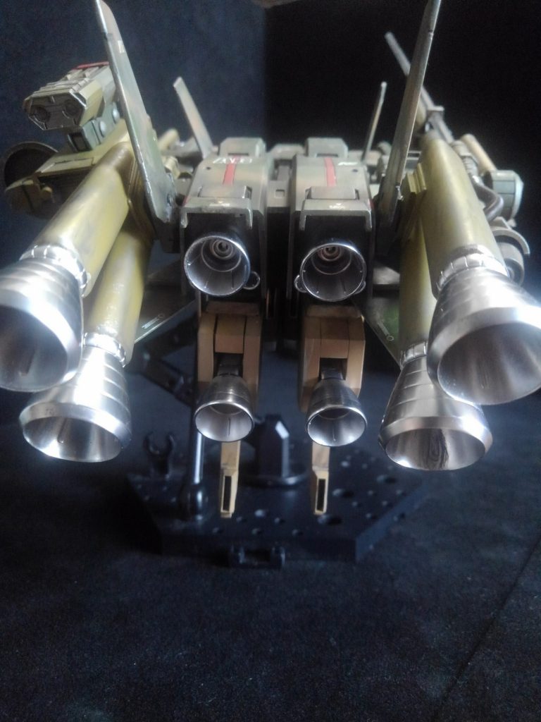 『取って付けた』様なプロペラントブースター群