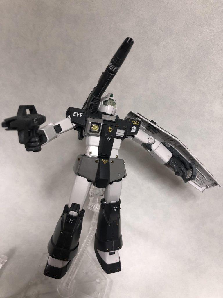 ＭＧ ジム・キャノン （ホワイト・ディンゴ隊仕様）–5枚目/制作者：いま