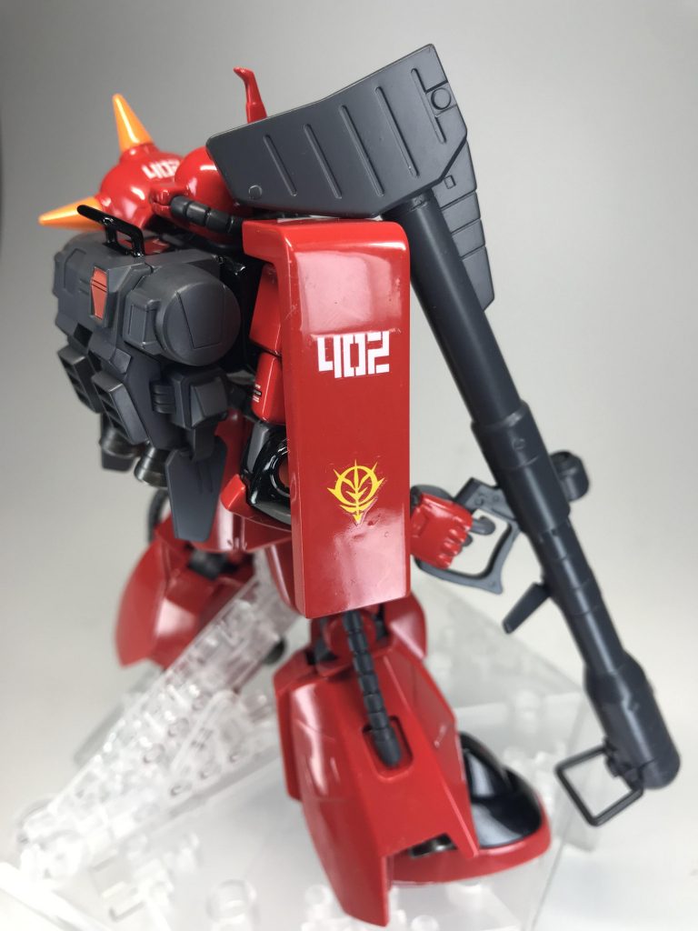 HG 【MS-06R-2 ZAKU2】ソリッドグロス&マット仕上げ–8枚目/制作者：モルガナ