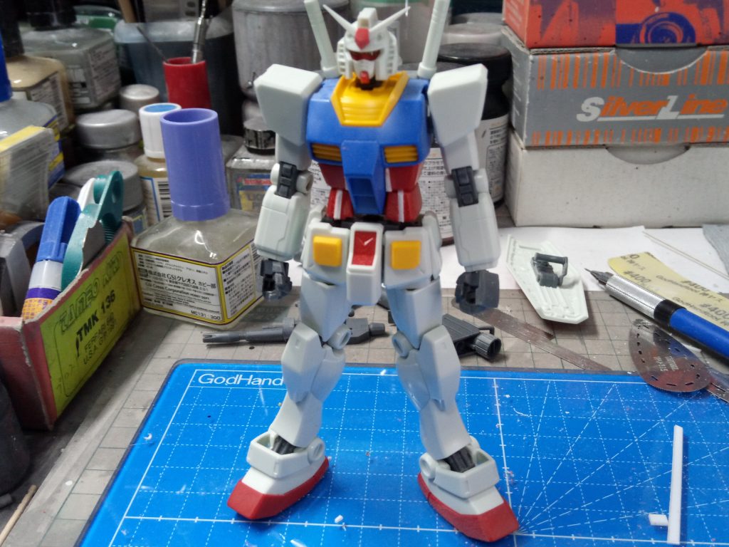 1/144 HGUC RX-78-2 ガンダム ライオンズバージョン–4枚目/制作者：@dagored00