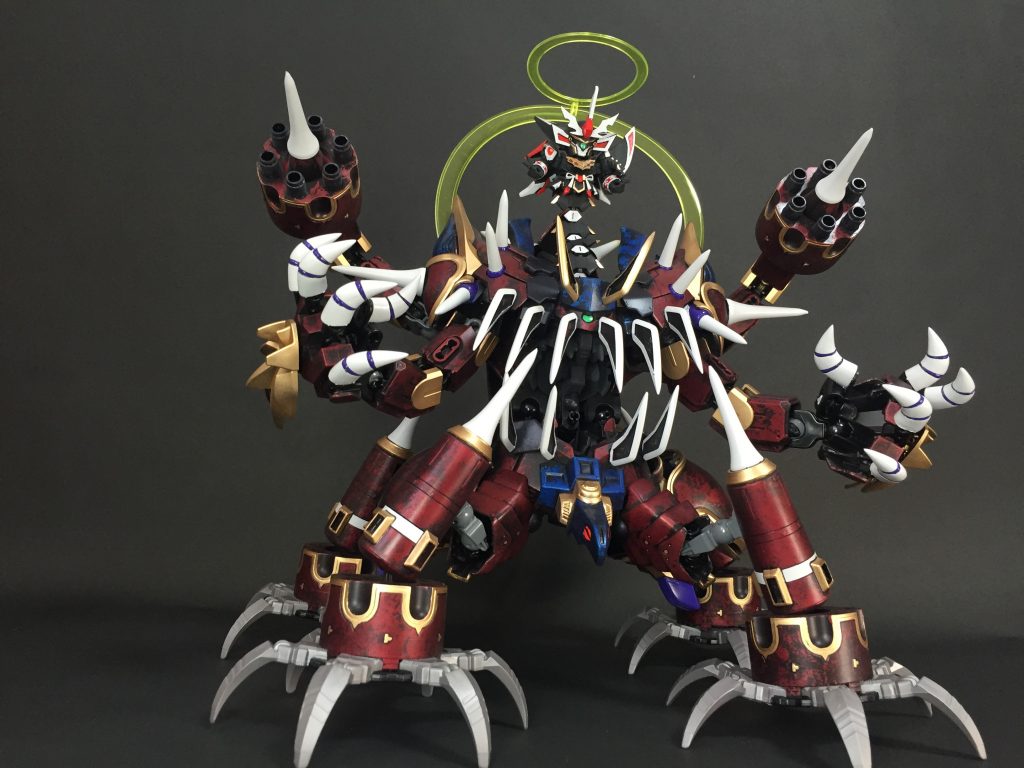 出力全開状態は光輪が発生